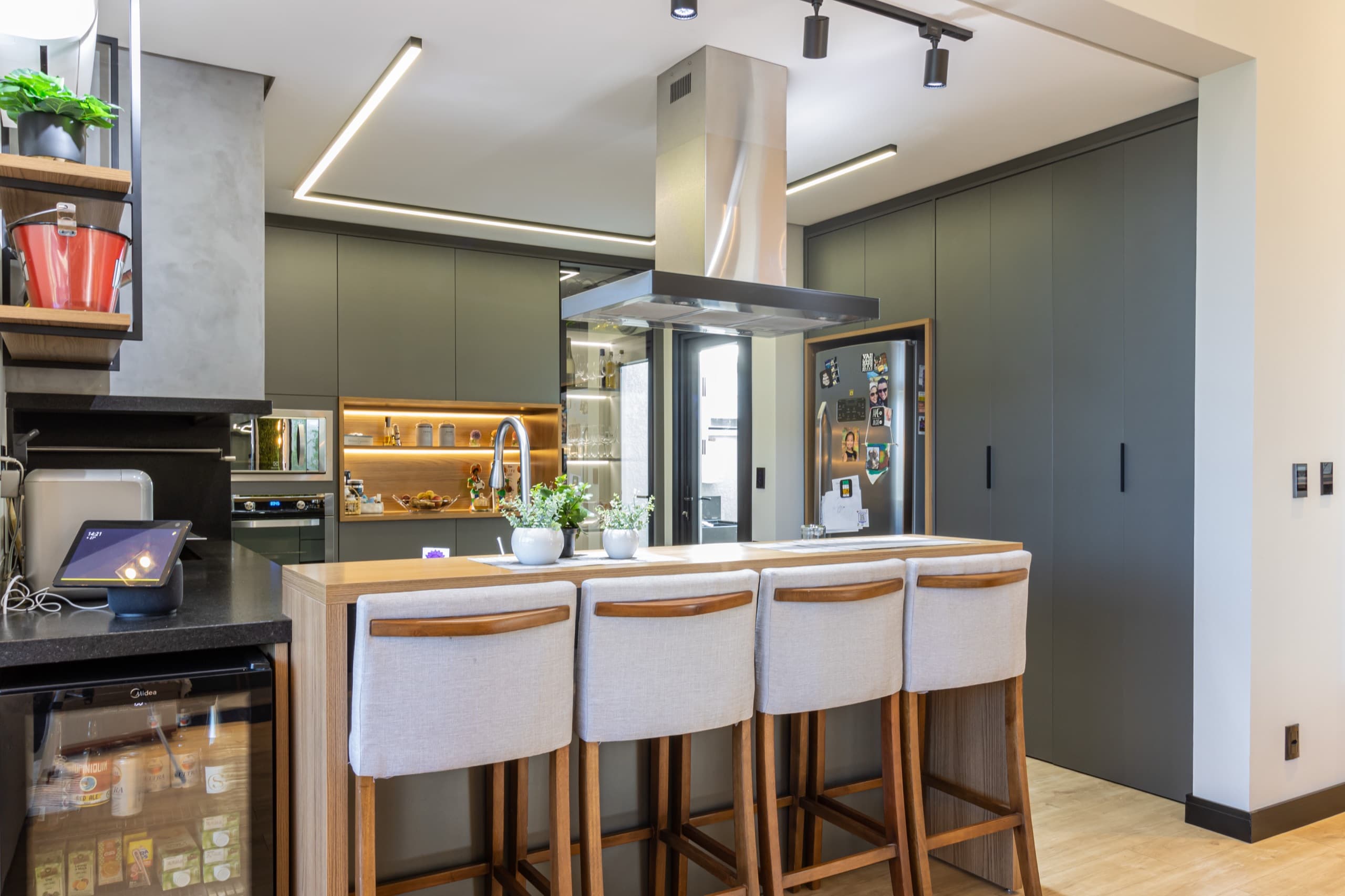 Cozinha com marcenaria sob medida — vista 4